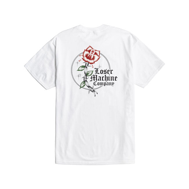 Loser Machine Concrete Rose T-Shirt White