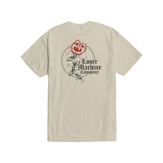 Loser Machine Concrete Rose T-Shirt Natural