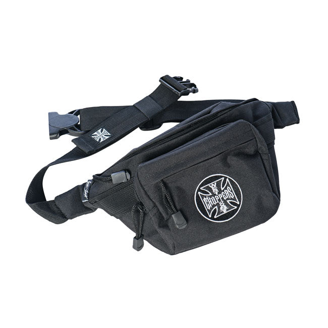 West Coast Choppers Waistbag Black - FREE UK Shipping, FREE 365 Day Returns | Moto Central