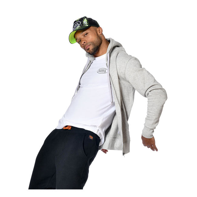 Von Dutch Sliman Zipped Hoodie - FREE UK Shipping, FREE 365 Day Returns | Moto Central