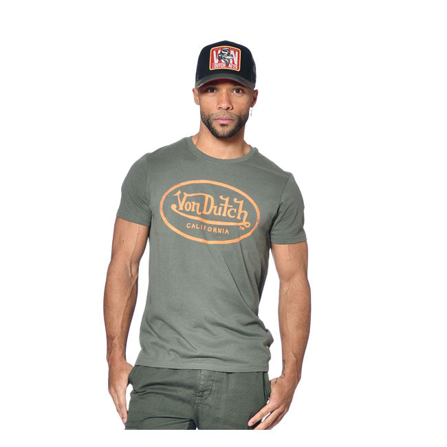 Von Dutch Aaron T-Shirt Khaki