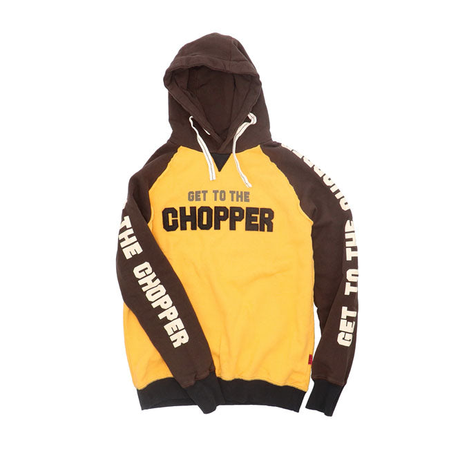 13 And A Half Magazine Get To The Chopper Hoodie - FREE UK Shipping, FREE 365 Day Returns | Moto Central