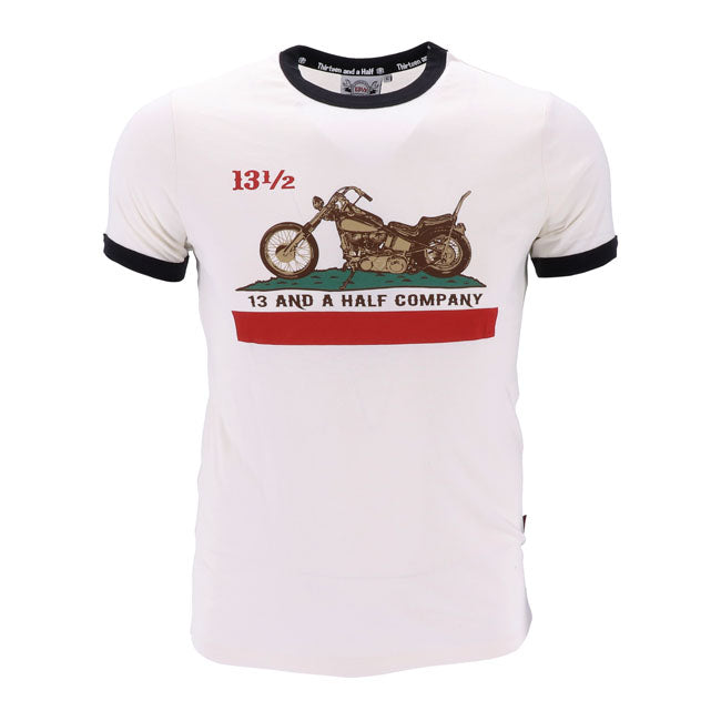 13 And A Half Magazine California Company T-Shirt - FREE UK Shipping, FREE 365 Day Returns | Moto Central