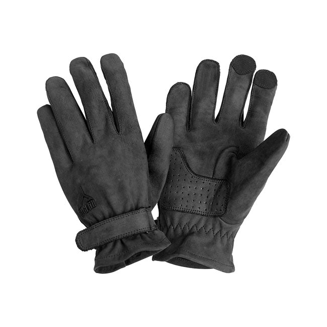 ByCity Texas Gloves Black  - FREE UK Shipping, FREE 365 Day Returns | Moto Central