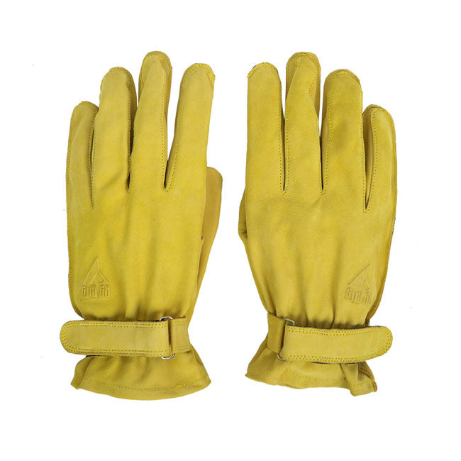 ByCity Texas Gloves Yellow  - FREE UK Shipping, FREE 365 Day Returns | Moto Central