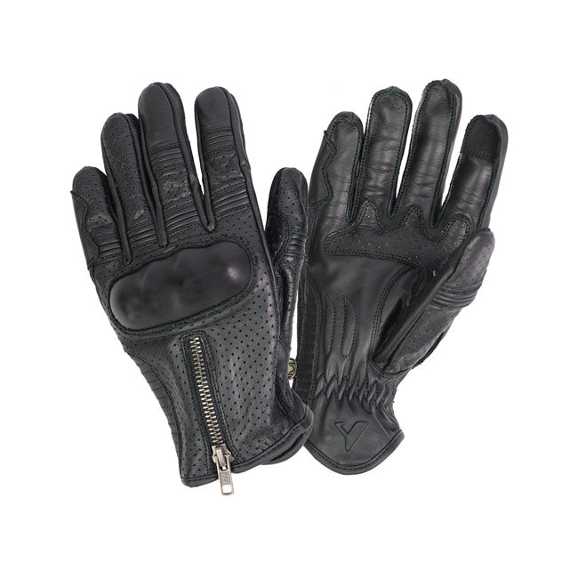 ByCity Amsterdam Gloves Black  - FREE UK Shipping, FREE 365 Day Returns | Moto Central