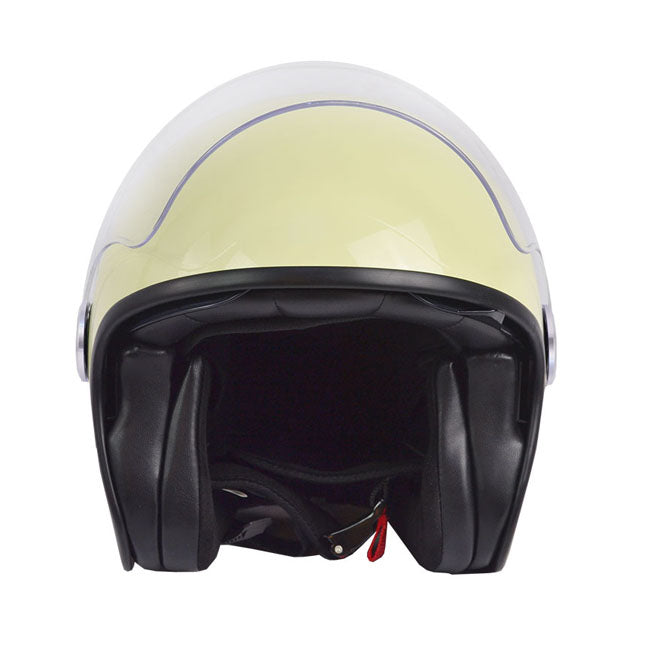 ByCity The City Open Face Helmet Beige Shiny