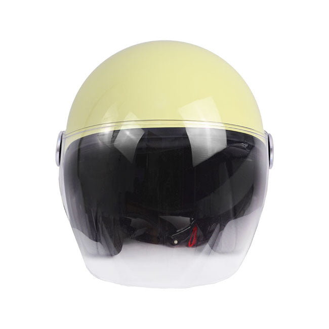 ByCity The City Open Face Helmet Beige Shiny