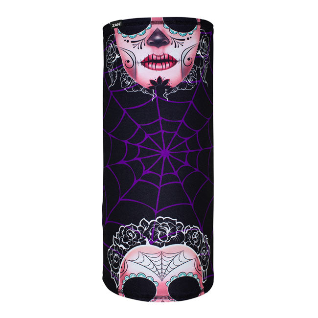 ZAN Headgear Sportflex Motley Tube Sugar Skull - FREE UK Shipping, FREE 365 Day Returns | Moto Central