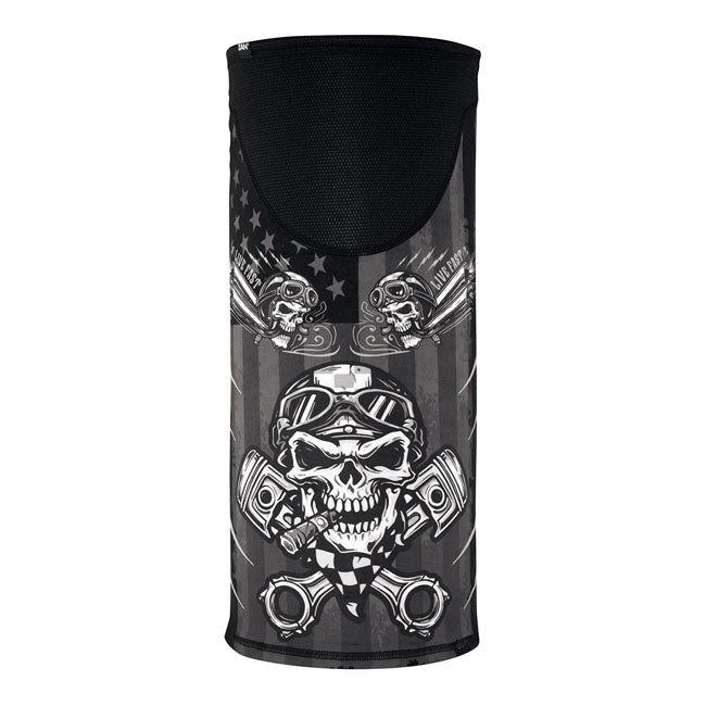 ZAN Headgear Windproof Motley Tube Biker Skull