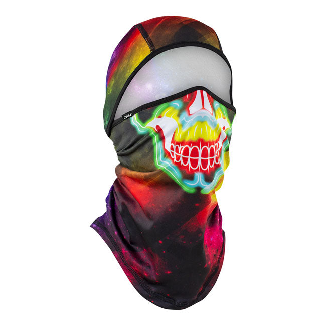 ZAN Headgear Sportflex Balaclava Electric Skull