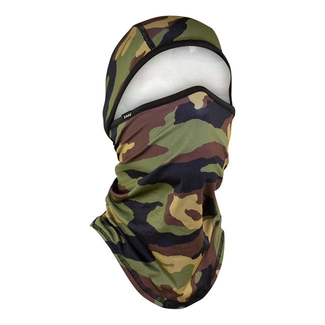 ZAN Headgear Sportflex Balaclava Woodland Camo