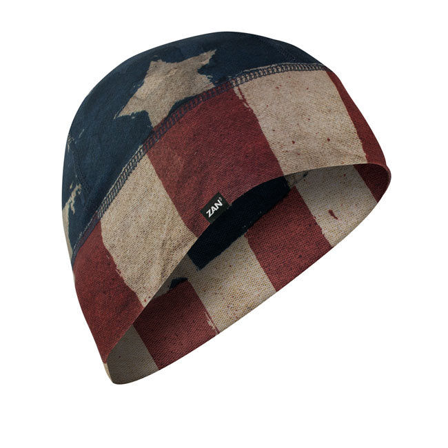 ZAN Headgear Sportflex Helmet Beanie Patriot  - FREE UK Delivery - Moto Central