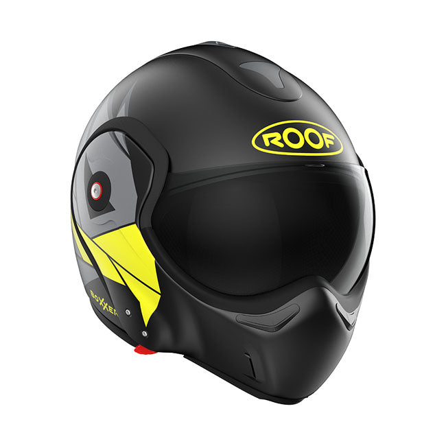 Roof Boxxer Hawk Helmet Matt Black / Yellow