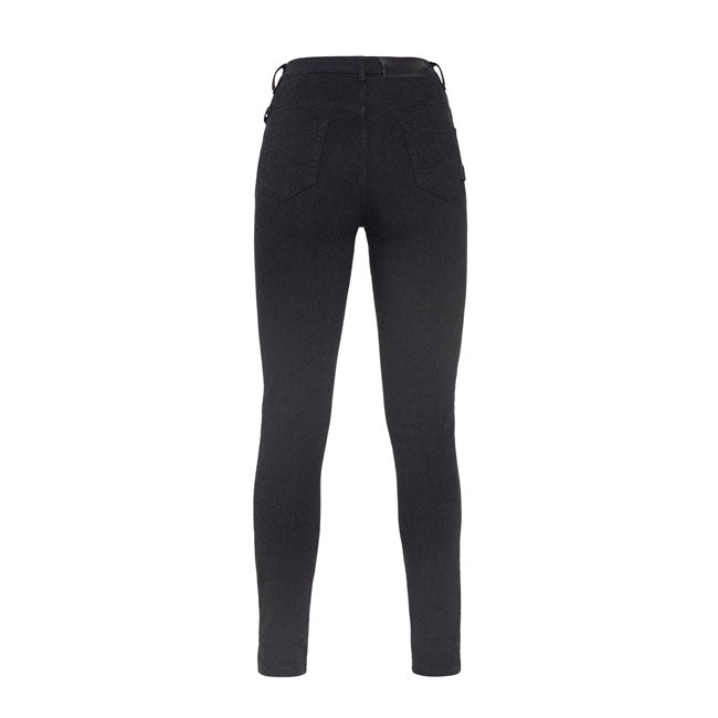 John Doe Ruby Ladies Jeans Black - FREE UK Shipping, FREE 365 Day Returns | Moto Central