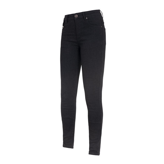 John Doe Ruby Ladies Jeans Black - FREE UK Shipping, FREE 365 Day Returns | Moto Central