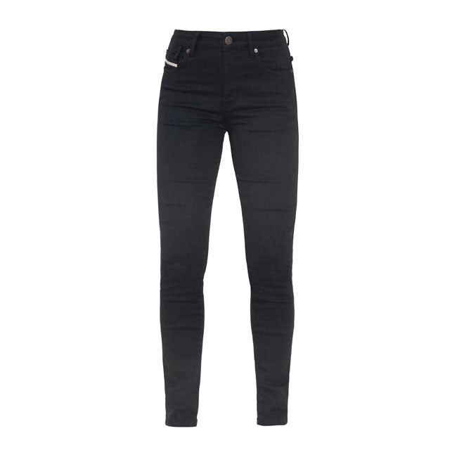 John Doe Ruby Ladies Jeans Black - FREE UK Shipping, FREE 365 Day Returns | Moto Central