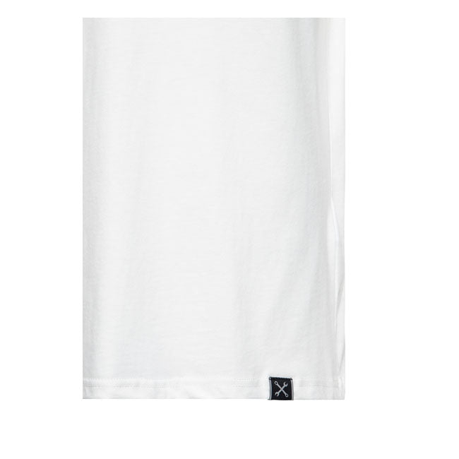 King Kerosin Calsurf T-Shirt Off-White - FREE UK Shipping, FREE 365 Day Returns | Moto Central