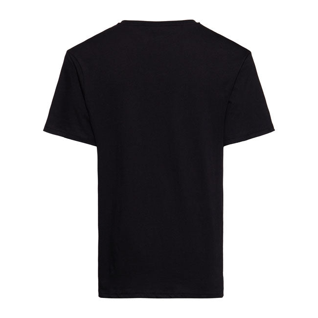 King Kerosin Man In Black T-Shirt Black - FREE UK Shipping, FREE 365 Day Returns | Moto Central