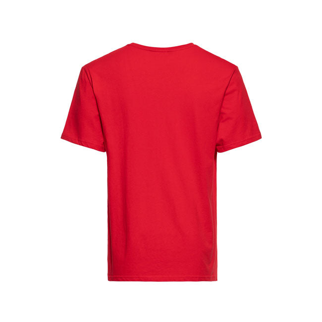 King Kerosin Man In Black T-Shirt Red - FREE UK Shipping, FREE 365 Day Returns | Moto Central