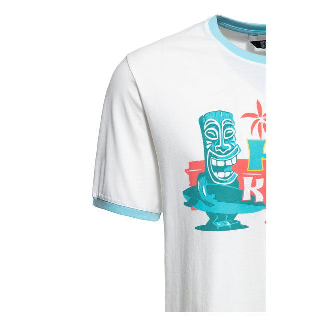 King Kerosin Tiki Surfers T-Shirt - FREE UK Shipping, FREE 365 Day Returns | Moto Central