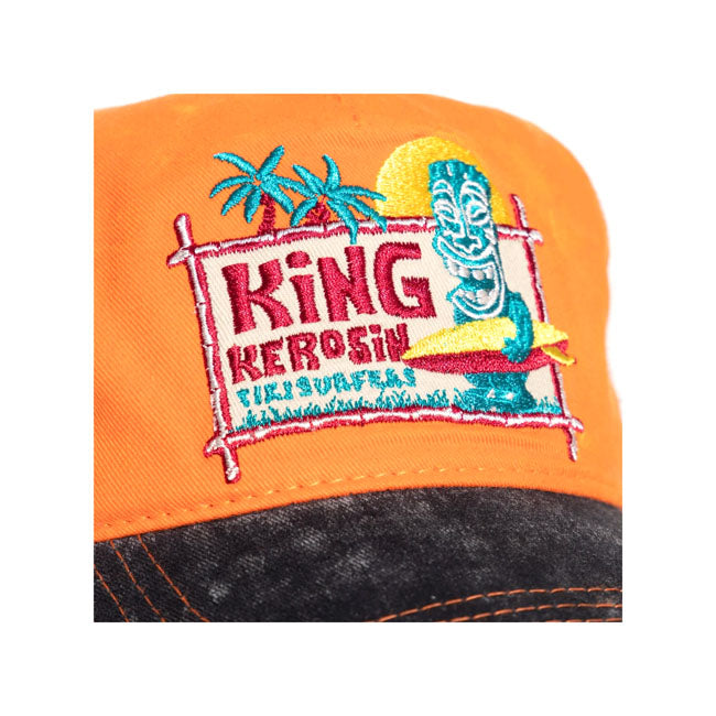 King Kerosin Tiki Surfers Trucker Cap - FREE UK Shipping, FREE 365 Day Returns | Moto Central