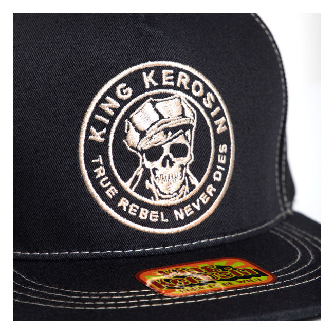 King Kerosin True Rebel Trucker Cap - FREE UK Shipping, FREE 365 Day Returns | Moto Central