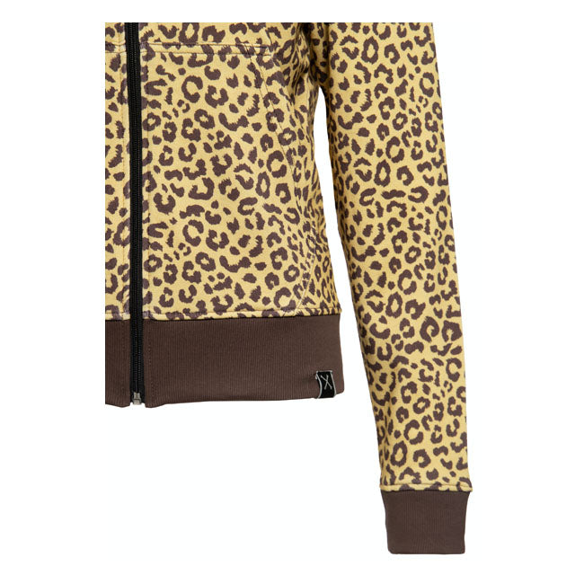 King Kerosin Queen Kerosin Weste Leopard Ladies Hoodie