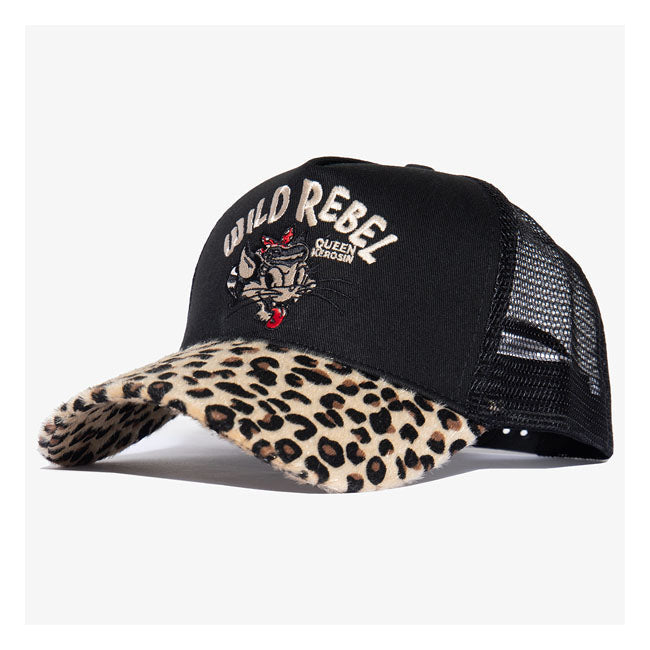 King Kerosin Queen Kerosin Wild Rebel Trucker Cap