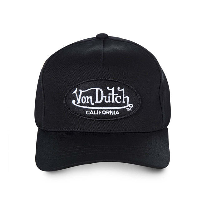 Von Dutch Logo Cap Black