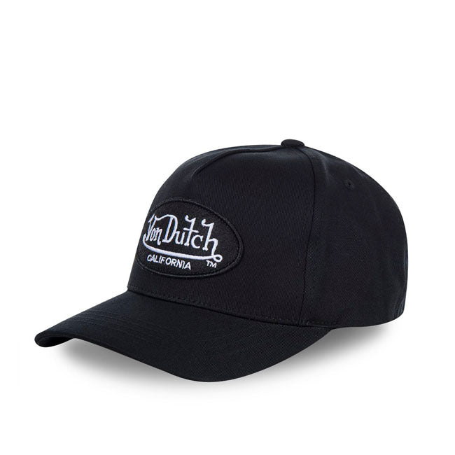 Von Dutch Logo Cap Black