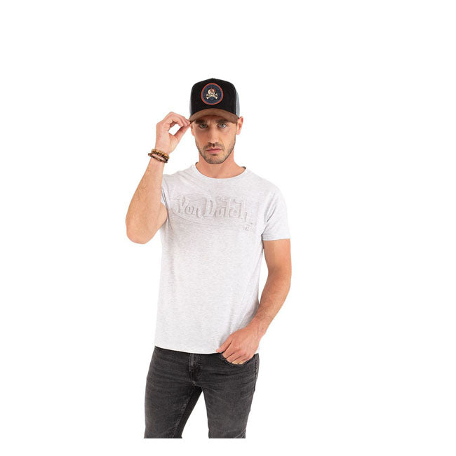 Von Dutch Boss Logo T-Shirt White