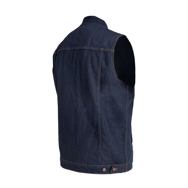 John Doe Denim Vest RAW Blue LE - FREE UK Shipping, FREE 365 Day Returns | Moto Central