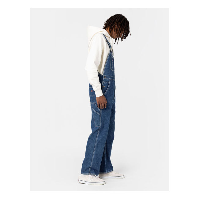 Dickies Bib Overall Classic Blue - FREE UK Shipping, FREE 365 Day Returns | Moto Central