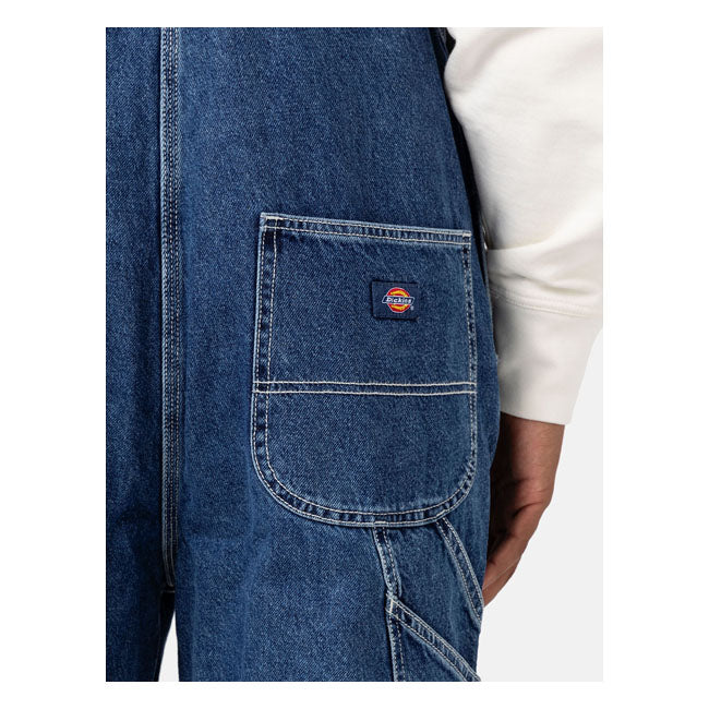 Dickies Bib Overall Classic Blue - FREE UK Shipping, FREE 365 Day Returns | Moto Central