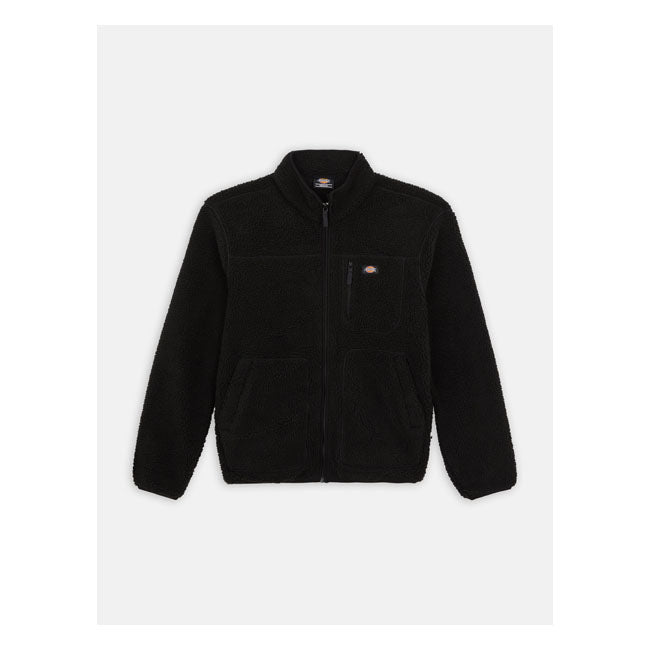 Dickies Mount Hope Fleece Black - FREE UK Shipping, FREE 365 Day Returns | Moto Central