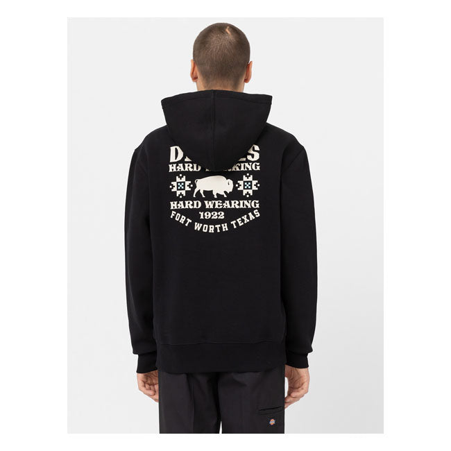 Dickies Hays Hoodie Black - FREE UK Shipping, FREE 365 Day Returns | Moto Central