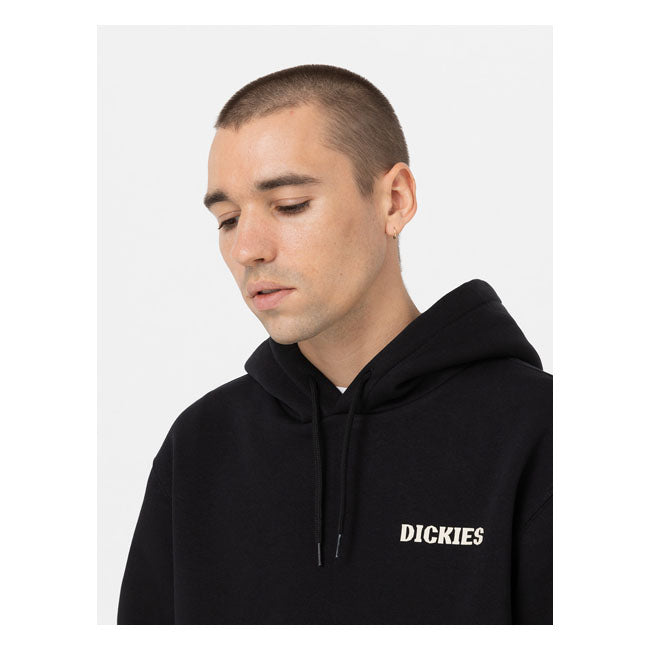 Dickies Hays Hoodie Black - FREE UK Shipping, FREE 365 Day Returns | Moto Central