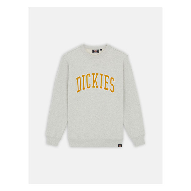 Dickies Aitkin Sweatshirt Grey - FREE UK Shipping, FREE 365 Day Returns | Moto Central