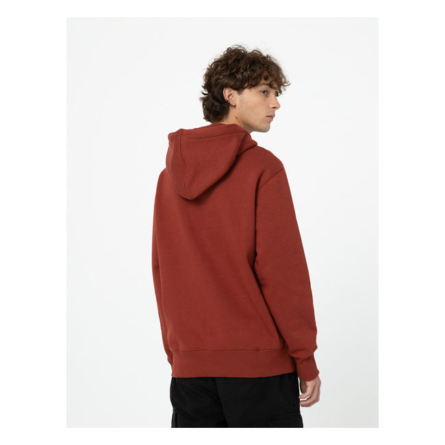 Dickies Park Hoodie Fired Brick