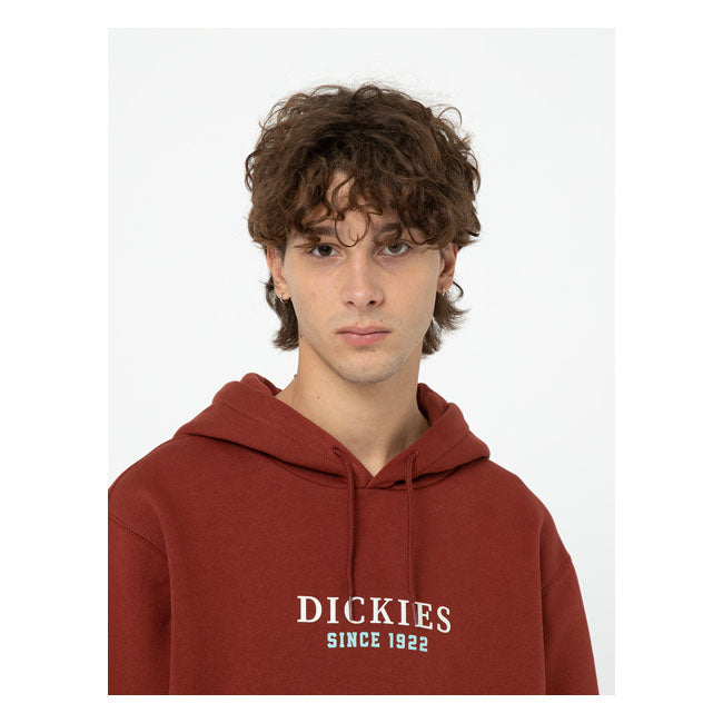 Dickies Park Hoodie Fired Brick