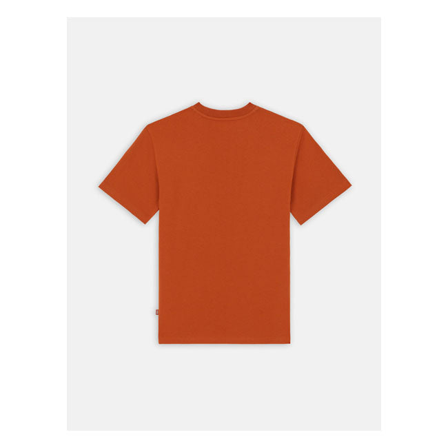 Dickies Summerdale T-Shirt Bombay Brown - FREE UK Shipping, FREE 365 Day Returns | Moto Central