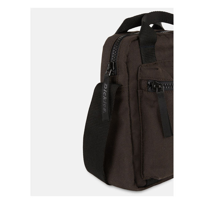 Dickies Moreauville Bag Dark Brown - FREE UK Shipping, FREE 365 Day Returns | Moto Central