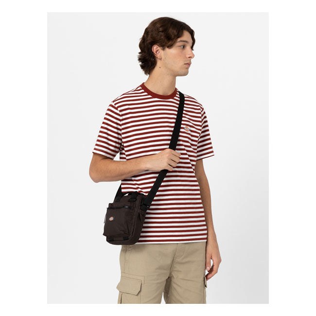 Dickies Moreauville Bag Dark Brown - FREE UK Shipping, FREE 365 Day Returns | Moto Central