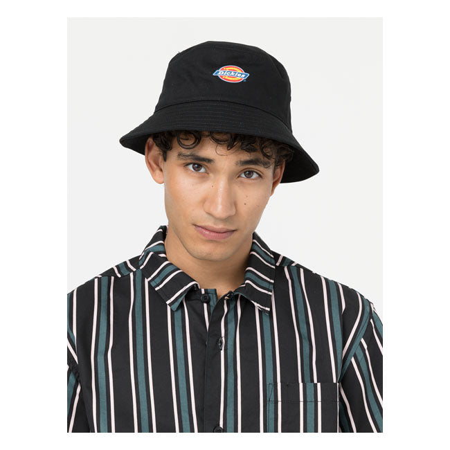 Dickies Stayton Bucket Hat Black - FREE UK Shipping, FREE 365 Day Returns | Moto Central