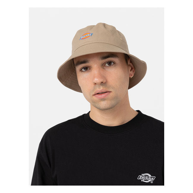 Dickies Stayton Bucket Hat Khaki - FREE UK Shipping, FREE 365 Day Returns | Moto Central