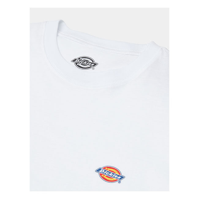 Dickies Mapleton Ladies T-Shirt White - FREE UK Shipping, FREE 365 Day Returns | Moto Central