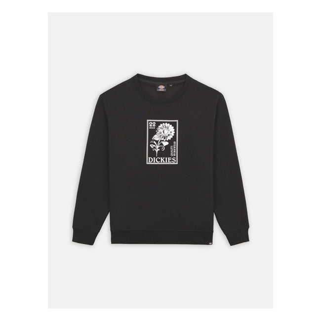 Dickies Garden Plain Sweatshirt Black - FREE UK Shipping, FREE 365 Day Returns | Moto Central