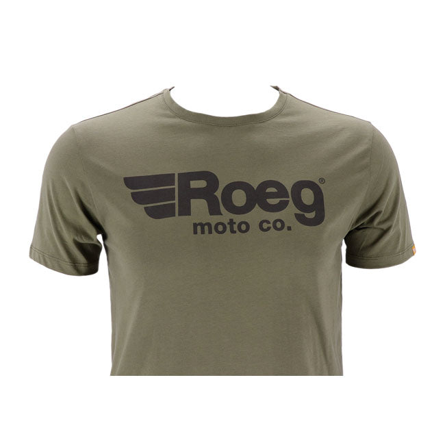 Roeg Logo T-Shirt Army