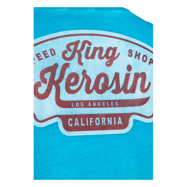 King Kerosin Los Angeles King T-Shirt Blue